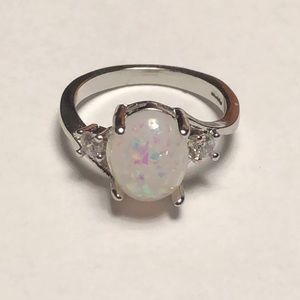 Fire Opal Ring